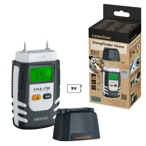 higrómetro Dampfinder home maderas y cemento