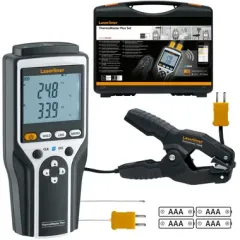 Termómetro digital Medidor de temperatura por contacto con 2 canales