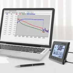 Medidor de CO2 BZ30 con registrador de datos de la  calidad de aire