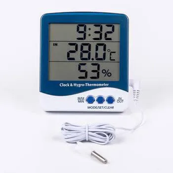 Termohigrómetro con sonda externa
