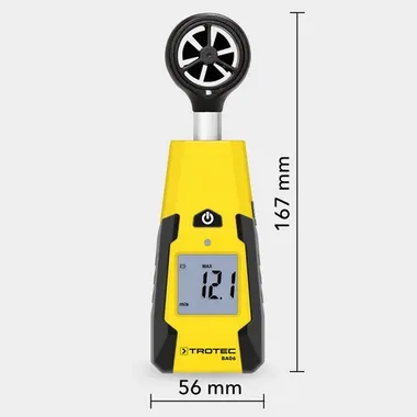 Anemómetro digital compacto  mini-BA06