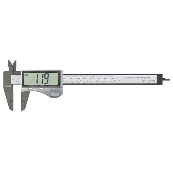 vernier digital de 6¨ / 150 mm Fibra de carbono marca Vogel Germany