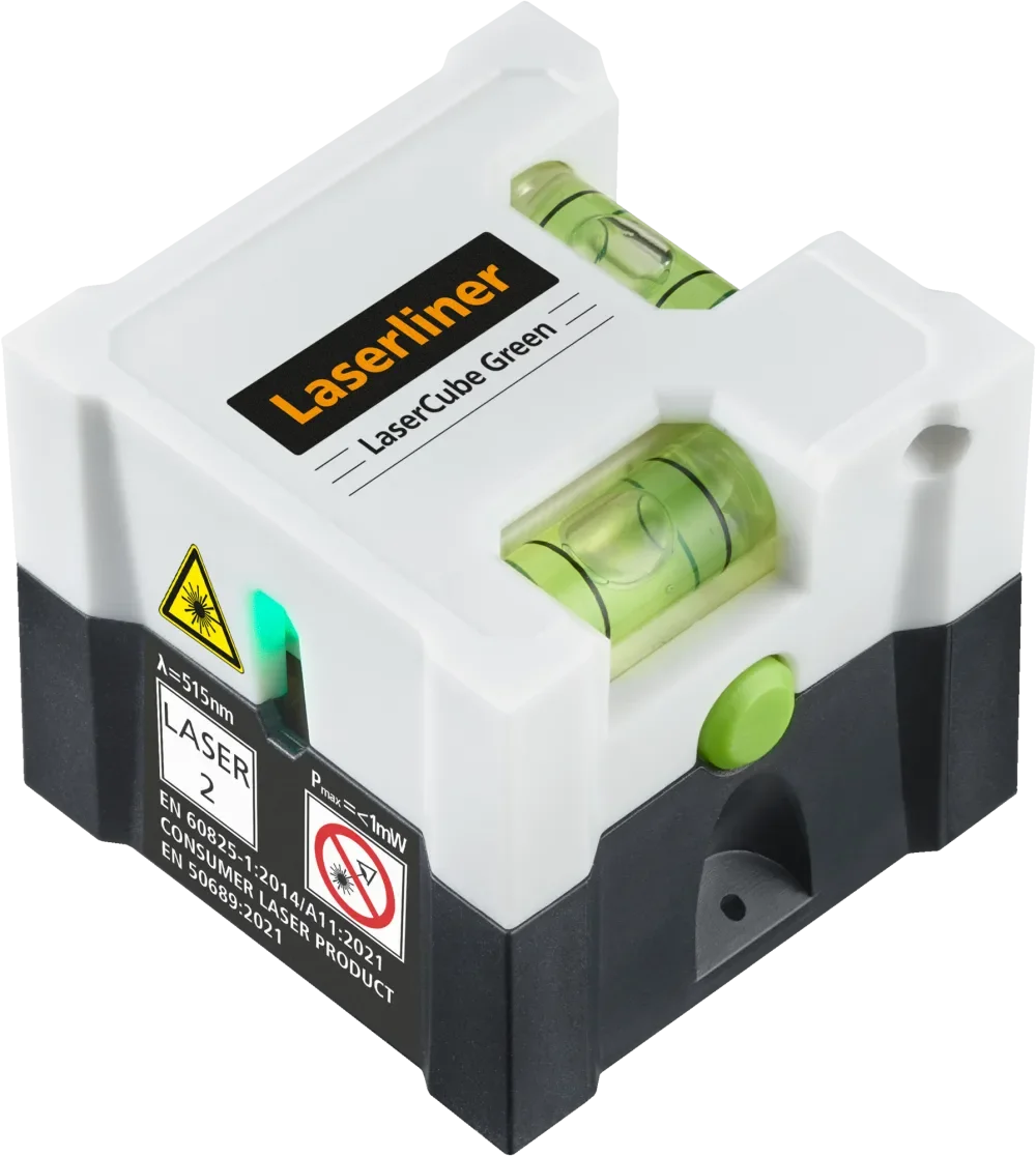 Nivel laser verde marca Laserliner LaserCube Green