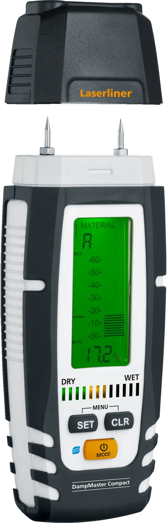 Higrómetro marca Laserliner DampMaster Compact PLus medicion